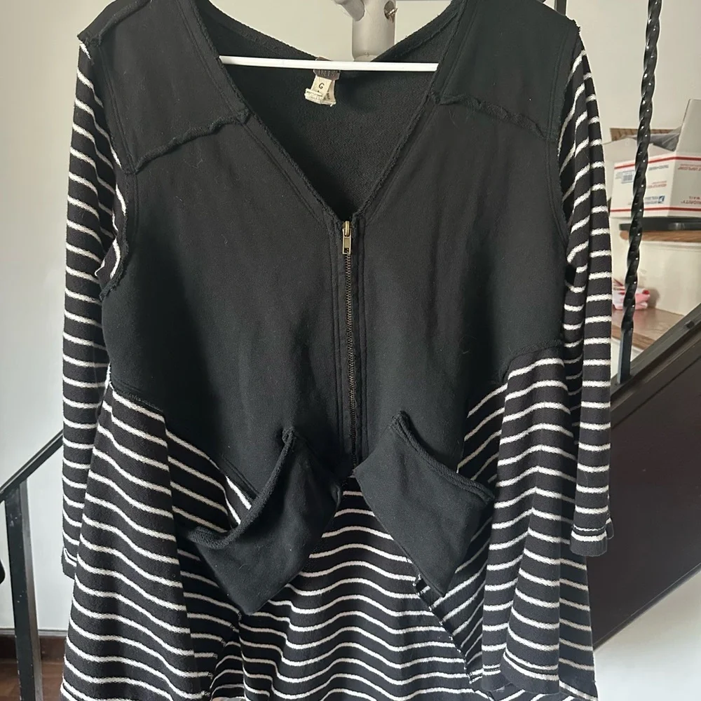 We The Free - Free People Black Sweater